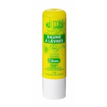 Bio Lippenbalsam Zitrone MKL Green Nature - 1 Stick &agrave; 4g