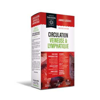 Venöse und lymphatische Zirkulation Dayang - Packung mit 45 Kapseln