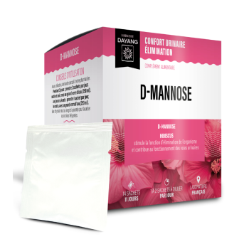 D-Mannose Harnkomfort Eliminierung Dayang - Packung mit 14 Beuteln