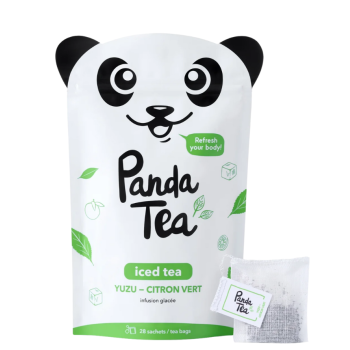 Eistee Yuzu Limette Panda Tea - 28 Beutel