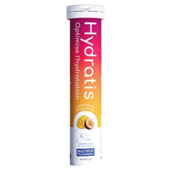 Hydrationsl&ouml;sung mit Mango- und Passionsfruchtgeschmack Hydratis - Tube mit 20 Brausetabletten