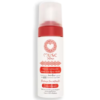 Intimwaschmousse mit mystischem Rosen-Moschus - Pumpflasche mit 150 ml
