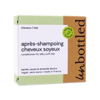 Festes Shampoo für seidiges Haar Unbottled - 50g Stück