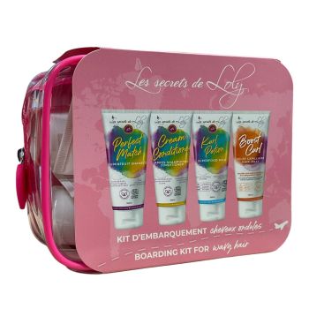Reise-Set für lockiges Haar Les secrets de Loly - Set mit 4 Produkten