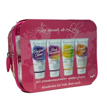 Reiseetui für lockiges Haar Les Secrets de Loly - Etui mit 4 Produkten