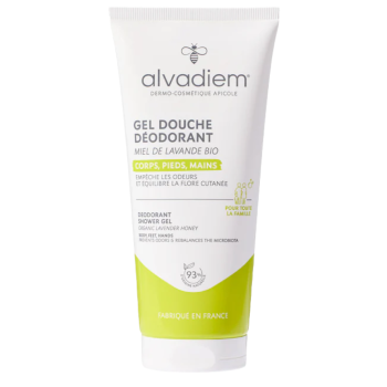 Bio Lavendel-Honig Deodorant Duschgel Alvadiem - Tube mit 200ml