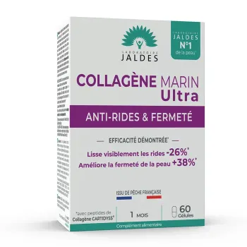 Ultrawirksames marines Kollagen Jaldes - 60 Kapseln Box