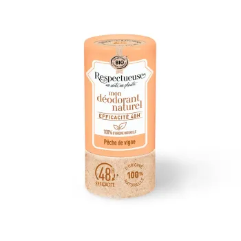 Mein natürlicher Pfirsichdeodorant von Respectueuse - Roll-on 50g