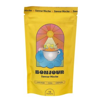 Hallo Getränk Geschmack Mokka - Beutel mit 90g (15 Portionen)