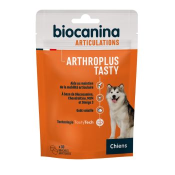 Arthroplus Tasty Hunde Biocanina - Beutel mit 30 schmackhaften H&auml;ppchen