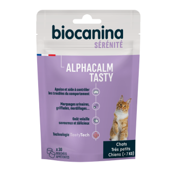 Alphacalm Tasty Chat Biocanina - 30 Stück Beutel