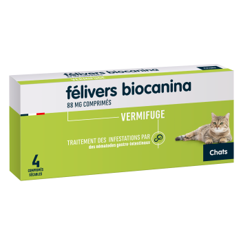 Félivers Biocanina - Packung mit 4 Tabletten