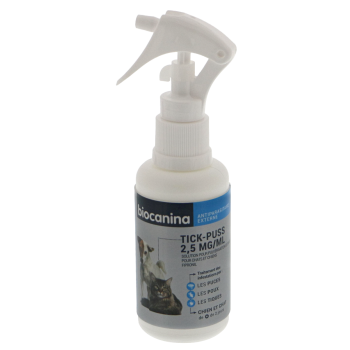 Tick-Puss 2,5 mg/ml Biocanina - Spray von 100ml