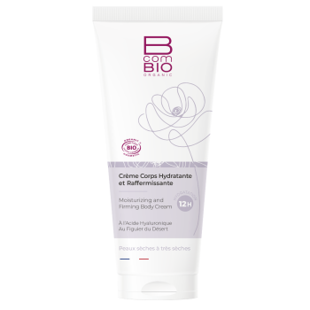 Feuchtigkeitsspendende und straffende Körpercreme BcomBIO - Tube mit 200 ml