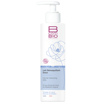 Sanfte Reinigungsmilch BcomBIO - Pumpflasche mit 200 ml