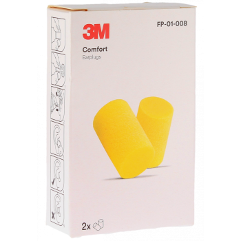 3M EAR classic Ohrstöpsel - Packung mit 4 Ohrstöpseln