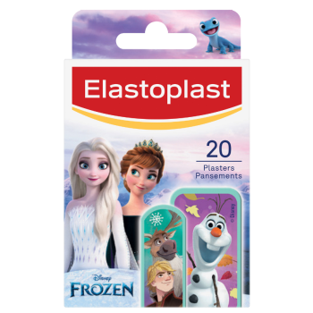 Disney Frozen Elastoplast Pflaster - Box mit 20 Pflastern