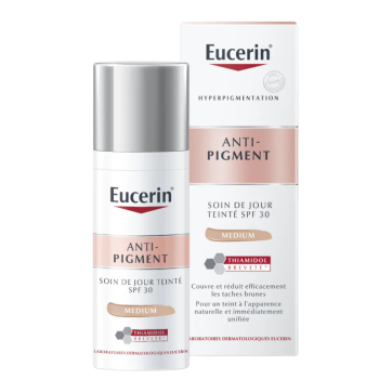 Tagespflege getönt anti-pigment SPF30 Farbton medium Eucerin - Pumpflasche 50 ml