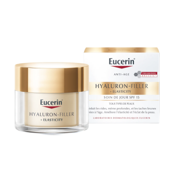 Hyaluron-Filler + Elasticity Tagespflege SPF15 Eucerin - 50 ml Tiegel