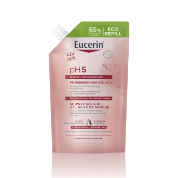 Gel-Duschöl pH5 Eucerin - Öko-Nachfüllpackung von 400 ml