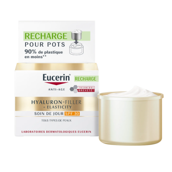 Hyaluron-Filler + Elastizität Tagespflege LSF30 Eucerin - Nachfüllung 50 ml