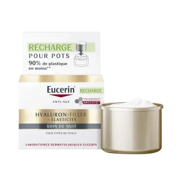 Hyaluron-Filler + Elastizität Nachtpflege Eucerin - Nachfüllung 50 ml