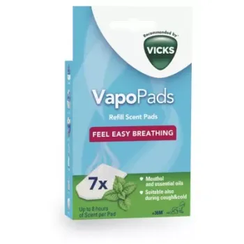 VapoPads Nachfüllungen zum Inhalieren von Vicks - 7 Pads pro Packung