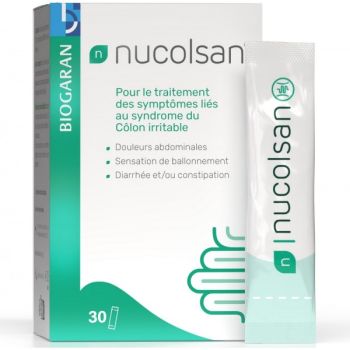 Nucolsan Syndrom des Reizdarms Biogaran - Packung mit 30 Beuteln