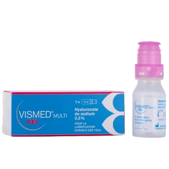 Steriles Augengel Vismed - 15 ml Flasche