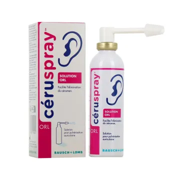 Céruspray Lösung zur Ohrenspray Bausch&Lomb - Spray von 50 ml