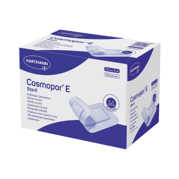 Cosmopor E Sterile Haftverbände Hartmann - Schachtel mit 50 Verbänden 7,2x5cm