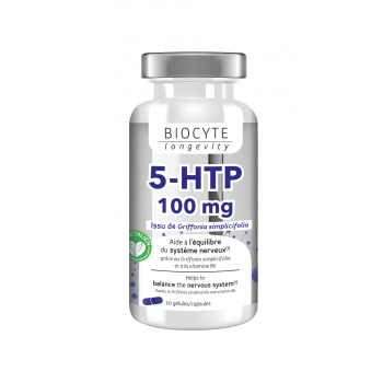 5-HTP 100mg Biocyte - Packung mit 30 Kapseln