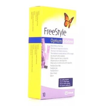 Freestyle Optium B-Ketone Abbott - Packung mit 10 Elektroden