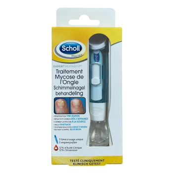 Scholl Nagelpilzlösung - Flasche mit 3,8 ml + 5 Einwegfeilen