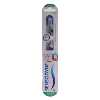Zahnbürste Empfindlichkeit Zahnfleisch Medium Sensodyne - eine Zahnbürste