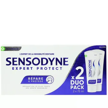 Expert Protect Zahnpasta repariert und schützt Sensodyne - 2 Tuben à 75 ml