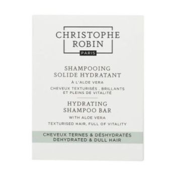 Feuchtigkeitsspendendes Aloe Vera Shampoo Bar Christophe Robin - 100g Stück