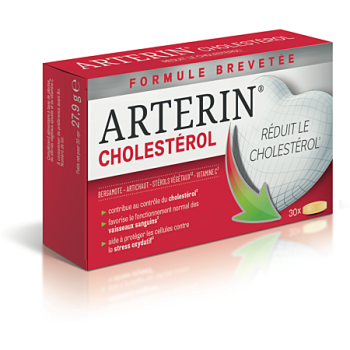 Arterin Cholesterin Omega Pharma - Packung mit 30 Tabletten