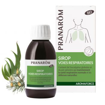Aromaforce Bio Hustensaft Pranarôm - Flasche mit 150 ml