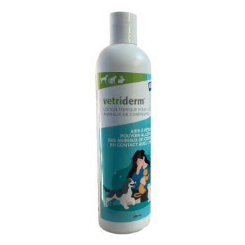 Vetriderm topische Lotion f&uuml;r Haustiere Elanco - Flasche mit 350 ml