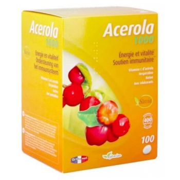 Acérola 1000 Orthonat - Packung mit 100 Tabletten