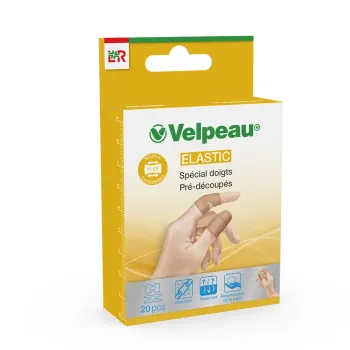 Elastische Fingerpflaster Velpeau - Schachtel mit 20 St&uuml;ck