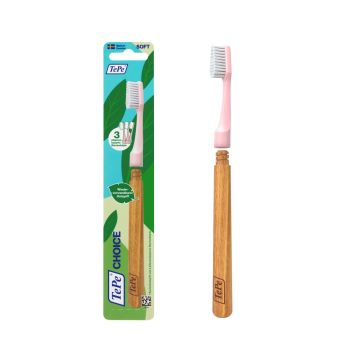 Zahnbürste Choice TePe - Box mit 1 Zahnbürste + 3 austauschbaren Köpfen