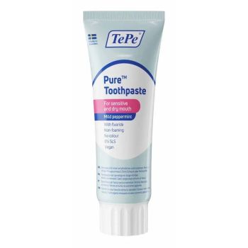 Zahnpasta Pure Süßminze TePe - Tube mit 75 ml