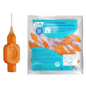 Original Interdentalbürsten orange Größe 1 (0,45 mm) TePe - 20 Bürsten