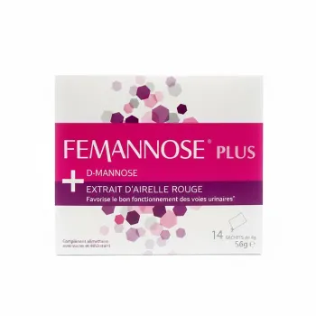 Femannose Plus Harnkomfort Melisana Pharma - Packung mit 14 Beuteln zu je 4g