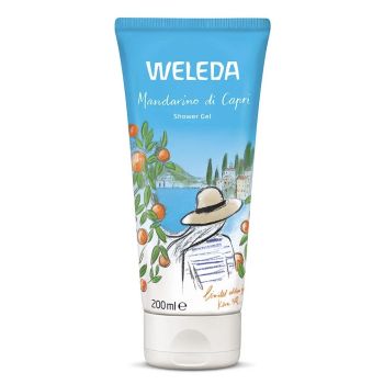 Duschcreme Mandarino di Capri Sonnige Mandarine Weleda - Tube mit 200ml