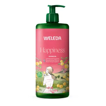 Duschgel Happiness spritzige Grapefruit Weleda - Pumpflasche 750ml