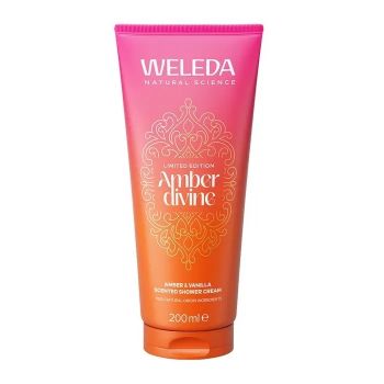 Duschcreme Amber divine Weleda - Tube mit 200ml