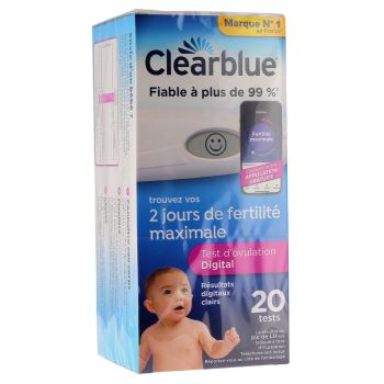 Digitaler Ovulationstest Clearblue - Packung mit 20 Tests